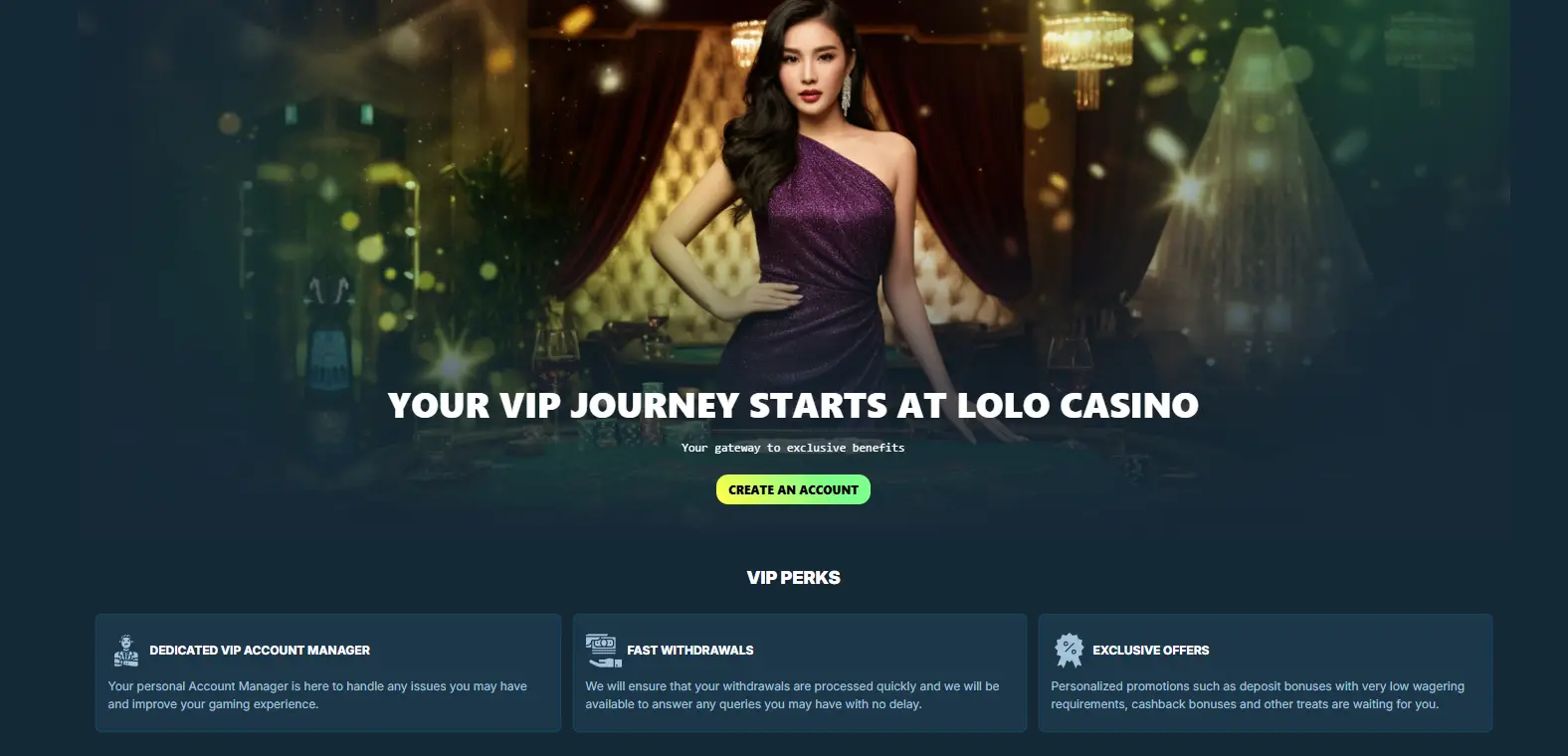 lolo casino vip